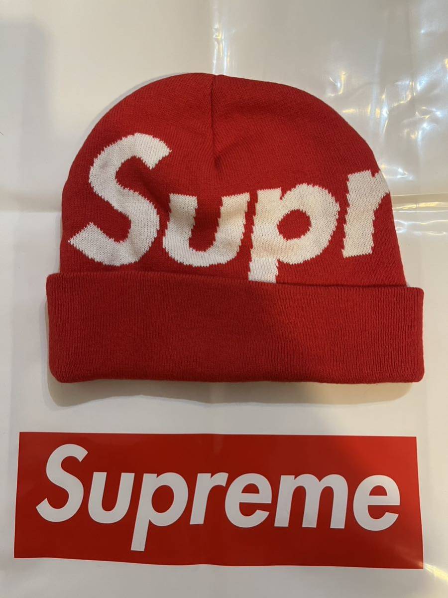 Supreme BIG big Logo Beanie ビッグロゴ ニットキャップ ビーニー