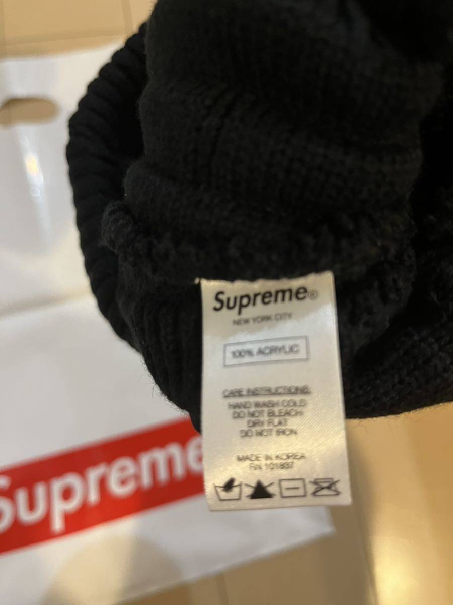 Supreme 13AW Cosby Beanie Black シュプリーム ビーニー ニット帽 