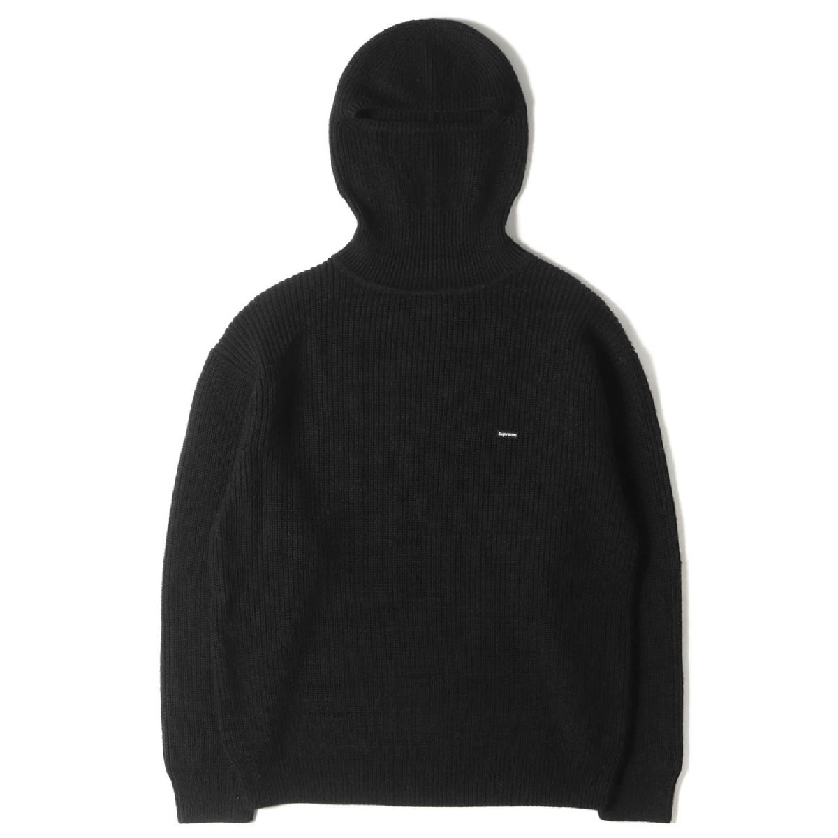 美品 Supreme シュプリーム パーカー サイズ:L 22AW BOXロゴ バラクラバ タートルネック Small Box Balaclava/Turtleneck Sweater_画像1