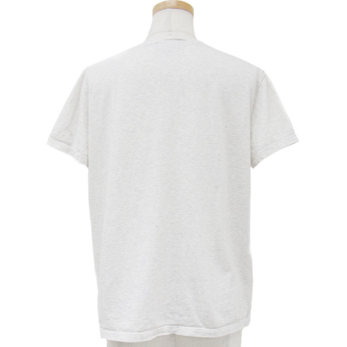 A.P.C. A.P.C. футболка tops cut and sewn светло-серый L короткий рукав вырез лодочкой бренд Logo flocky принт хлопок хлопок 