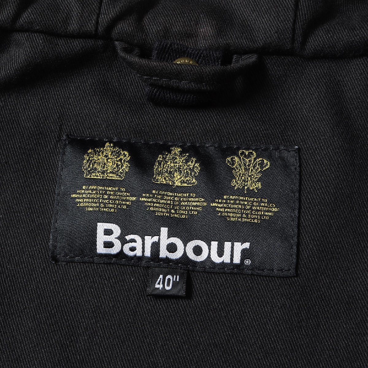 BARBOUR バブアー ジャケット サイズ:40(L) 18AW EDIFICE 別注 ビデイル 2レイヤー ノンワックス ジャケット SL BEDALE HOODED ネイビー_画像3