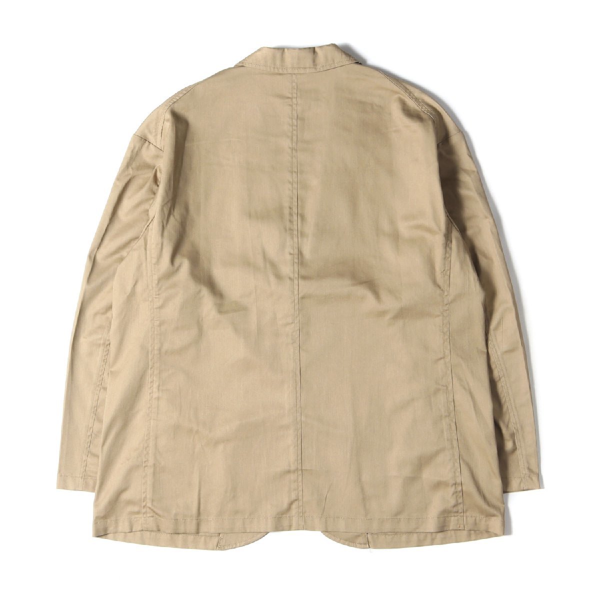 美品 TRIPSTER トリップスター サイズ:M 20SS BEMAS Dickies TCツイル 3B ジャケット チノ パンツ セットアップ スーツ ベージュ コラボ_画像2