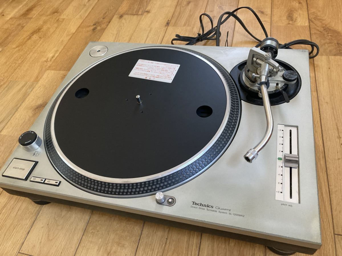 Technics SL-1200MK2 ターンテーブル レコードプレイヤー ジャンク-