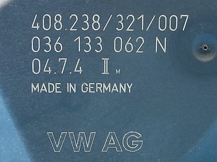 VW965 ポロ (2004MY GH-9NBBY) 純正 スロットルボディ［036133062N］フォルクスワーゲン 4ドア車 右ハンドル車 _画像10