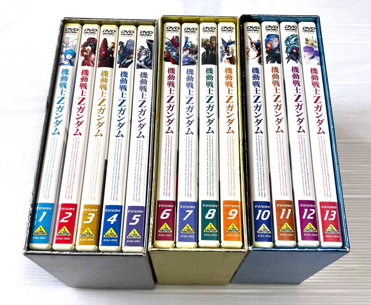 熱販売 ３BOXセット Ⅲ ＆ Ⅱ BOXⅠ＆ 全13巻 BOX DVD 機動戦士Z