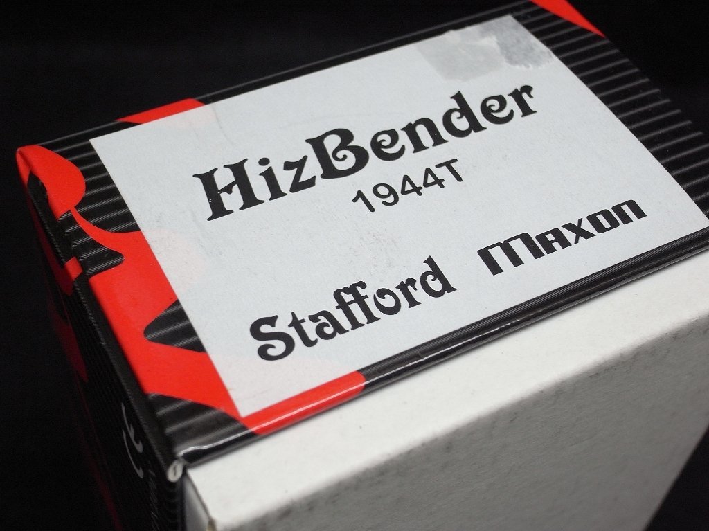 【新品・絶版モデル・希少】Stafford×Maxon・ HizBender 1944T・コラボ・ディストーション・歪・ブースター・ヒズベンダー_画像6