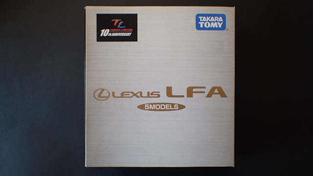 未開封 トミカリミテッド　10周年記念　レクサスLFA 5MODELS　LEXUS LFA　5台セット