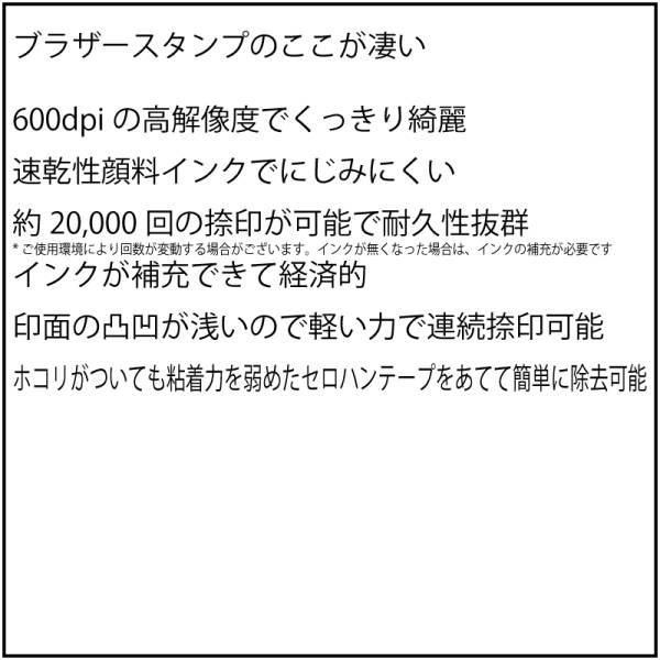 料金別納郵便ブラザースタンプ（印影サイズ　23mmx23mm）_画像3