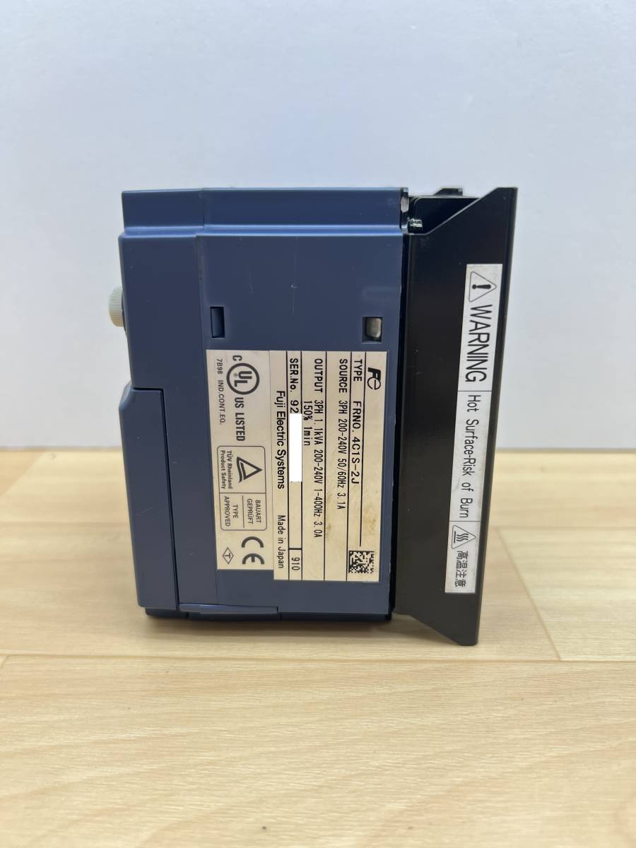FRN0.4C1S-2J 富士電機 インバータ 管理番号:310Y3-014-