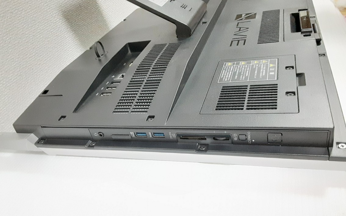 NEC デスクトップPC 一体型PC Windows11 エクセル ワード パワーポイント Celeron DVDマルチ パソコンセット☆マウス付き