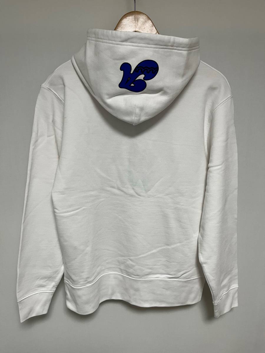 【送料無料】ACANTHUS x muta MARINE muta College Logo Hooded Sweatshirt パーカー WHITE 4(S) MMAC-MA2205 ムータマリン_画像2