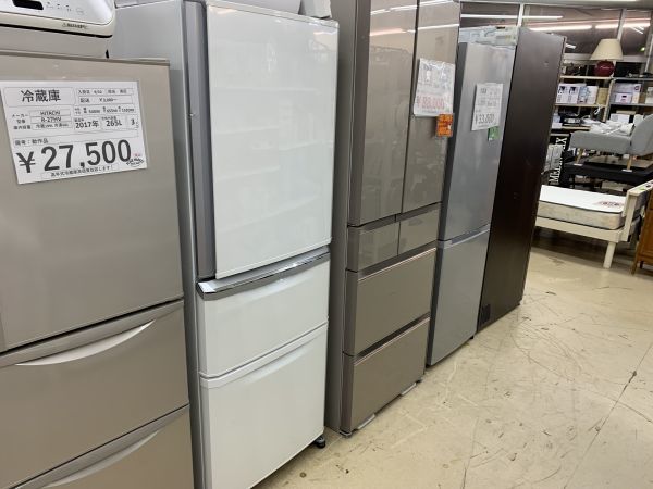 ●直接引き取り歓迎　三菱ノンフロン冷凍冷蔵庫　MR-C34D　2019年製