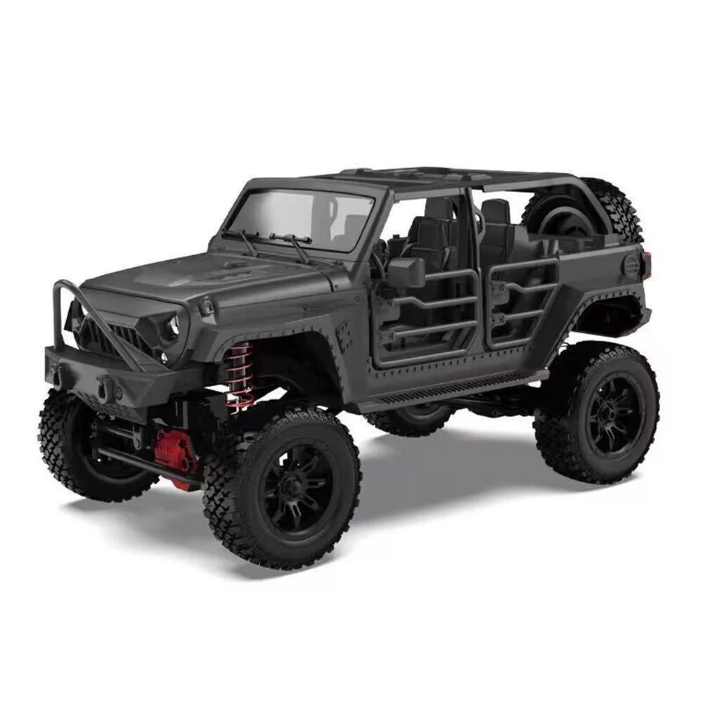 黒バッテリー2本MN128 RTR 1/12 Jeep ジープ ラングラー 4WD RC WPLラジコンカー クローラー オフロード スケールトラック  MN86S G500後継