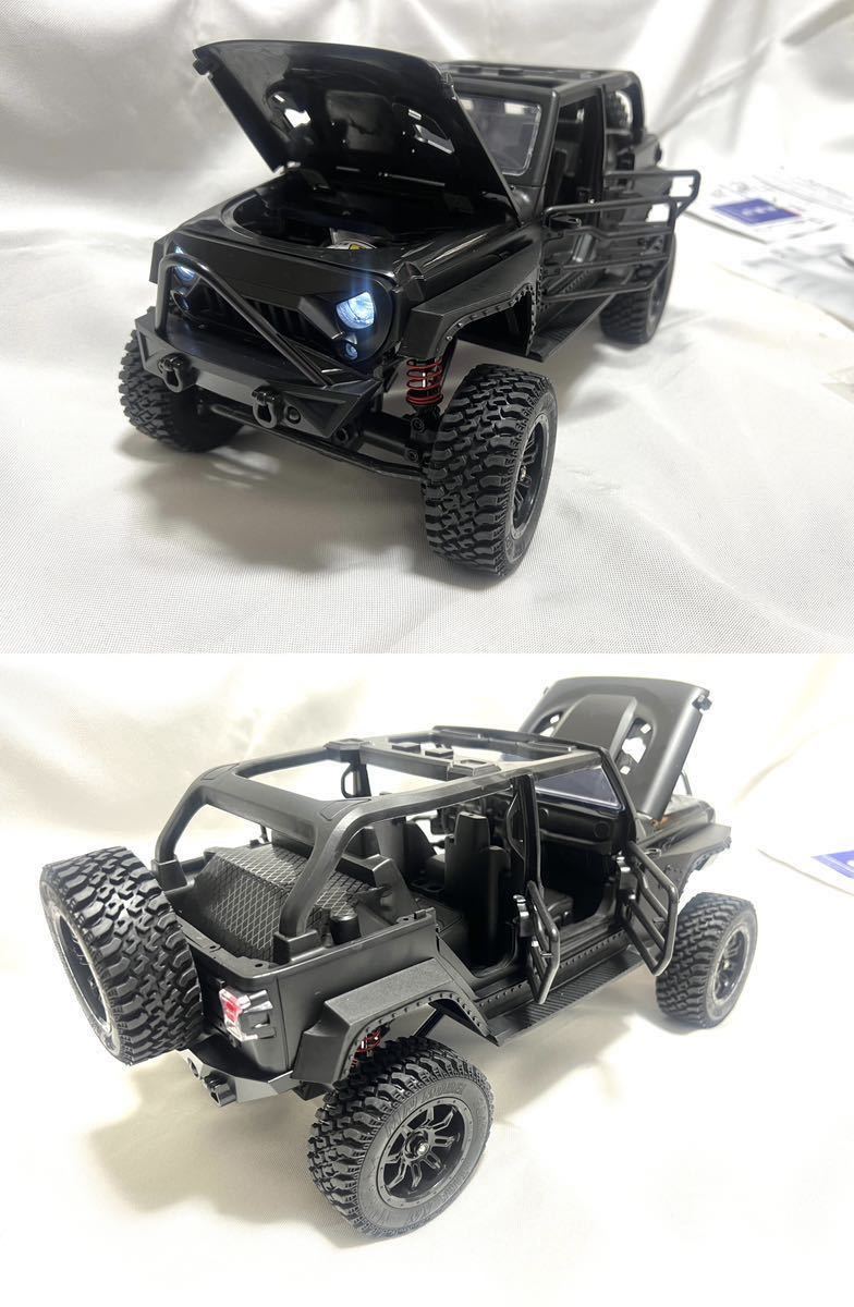 黒バッテリー2本MN128 RTR 1/12 Jeep ジープ ラングラー 4WD RC 黒バッテリー2本MN128 RTR 1/12 Jeep ジープ ラングラー 4WD RC