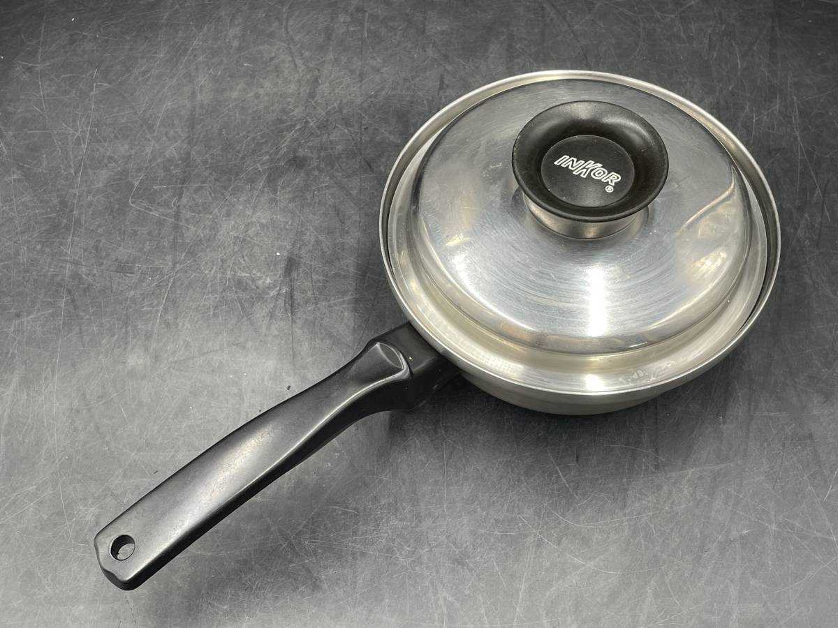 INKOR/インコア ステンレス製 片手鍋 調理器具 料理用品 家庭用 의