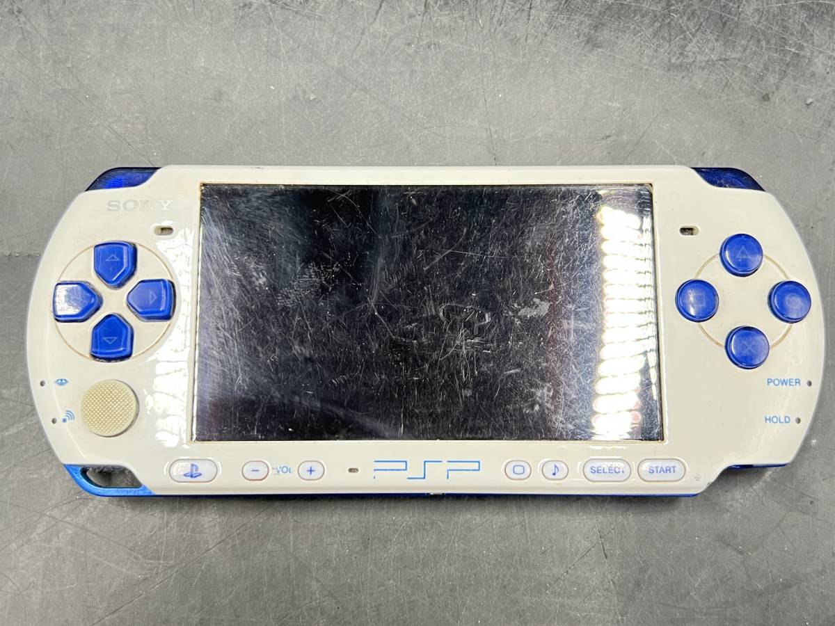 SONY/ソニー PSP/プレーステーションポータブル 本体のみ ブルーホワイト ゲーム ゲーム機器 PSP-3000_画像1