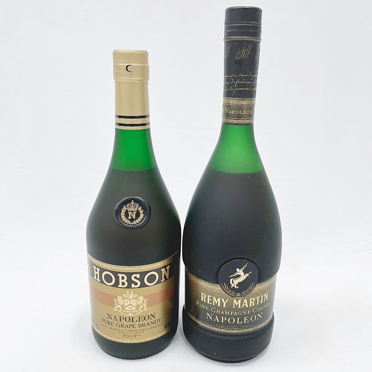 未開栓 HOBSON ホブソン REMY MARTIN レミーマルタン NAPOLEON ナポレオン ブランデー コニャック 2本まとめて 700ml 40% 02-1002○_画像1