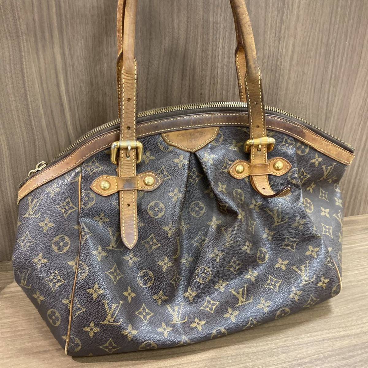 LOUIS VUITTON ルイヴィトン モノグラム ティボリGM ハンドバッグ