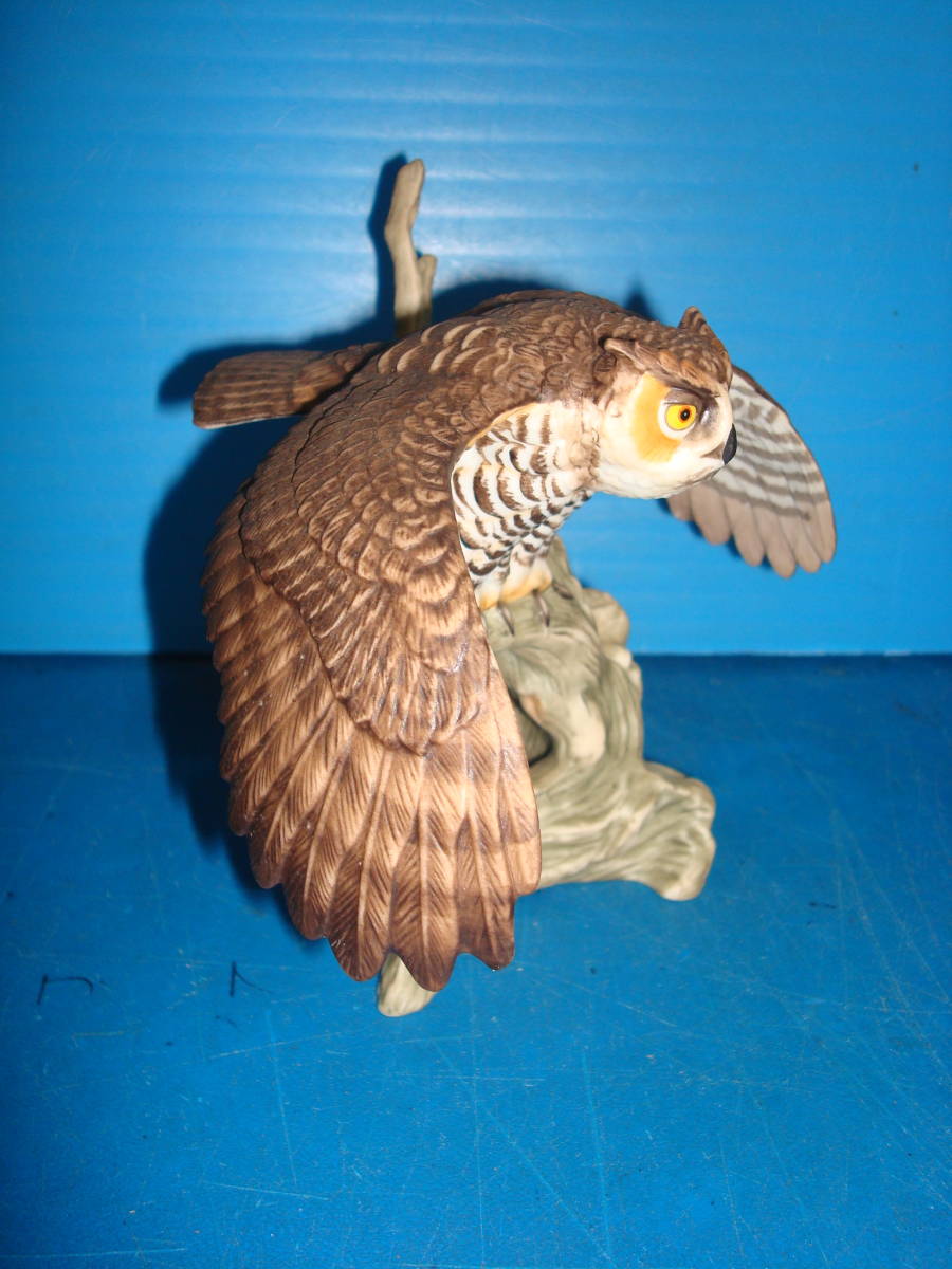  Condor, Hayabusa, owl. ornament ( ceramics made ) TCHF3