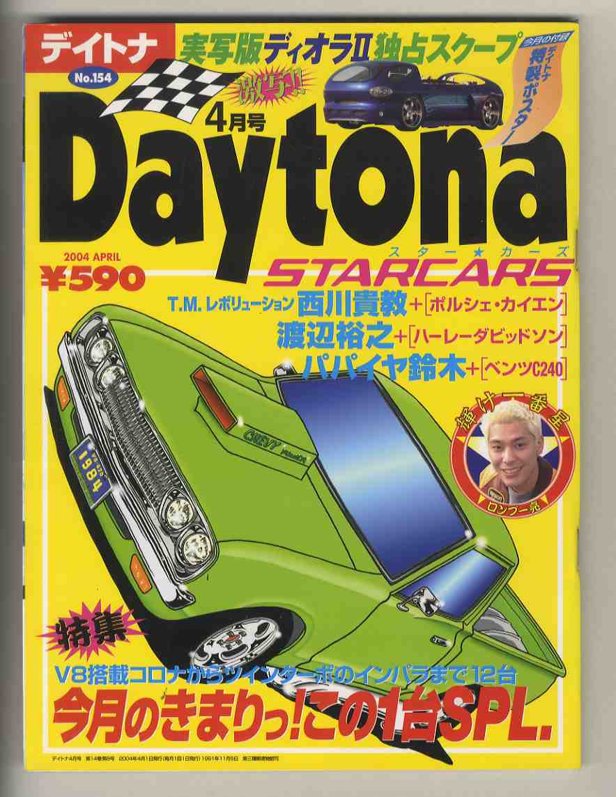 【d0519】04.4 デイトナDaytona №154／V8搭載コロナからツインターボのインパラまで12台、..._画像1