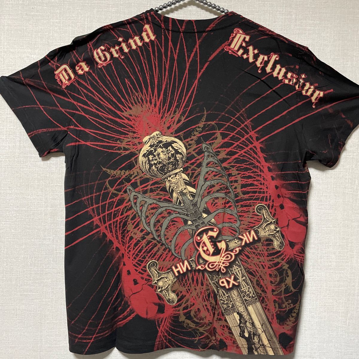 Xzavier Da Grind Death of the Swordsman USA製Tシャツ 新品 #tatoo #hiphop #格闘技 #ストリート #バイカー #アメ車 #ufc #mmc