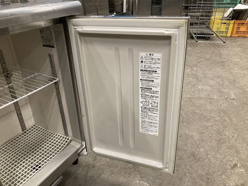 N-172 2020年製 ホシザキ テーブル型冷凍冷蔵庫 RFT-120MTCG 幅1200×奥行450×高さ800mm コールドテーブル 厨房機器 飲食店_画像7