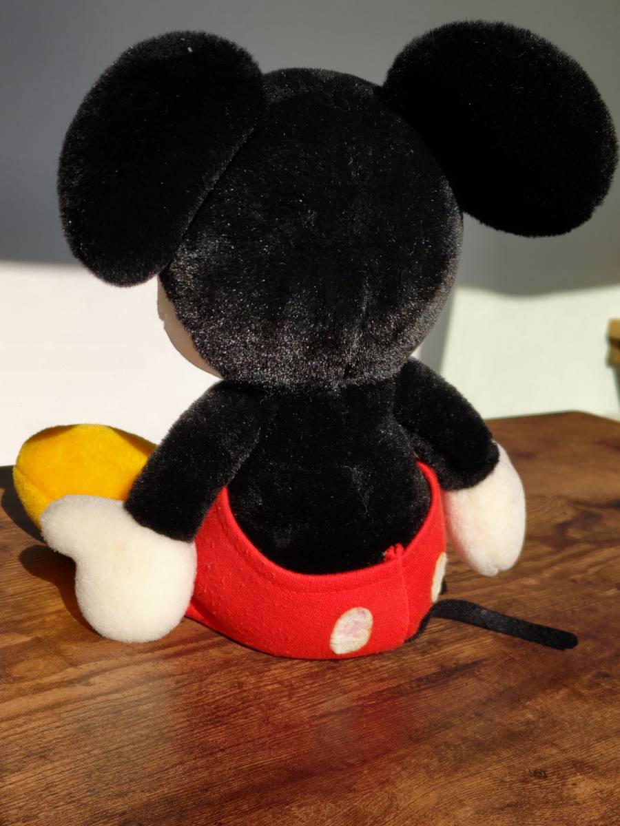 【昭和 レトロ】Disney ディズニー ミッキーマウス　ぬいぐるみ　人形_画像3