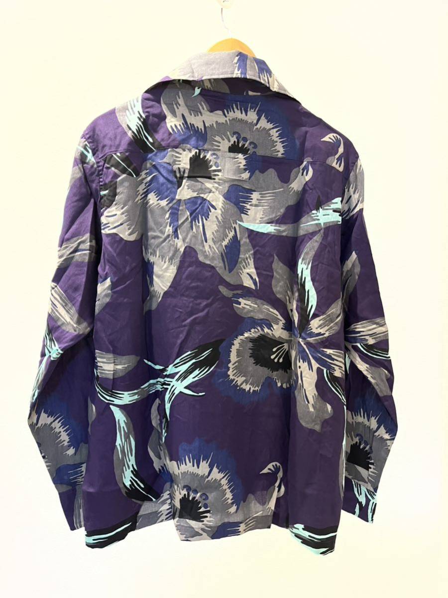 美品 NEEDLES × NOMA t.d. ITALIAN COLLAR SHIRT M / ニードルズ ノーマティーディー ネペンテス NEPENTHES 花柄シャツ コラボ ニードルス