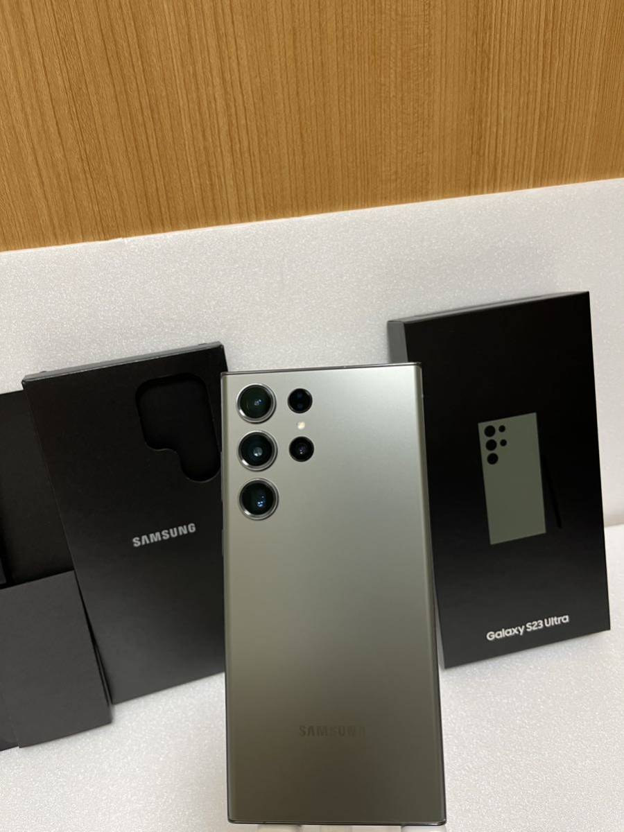 即決 最高峰【新品同様品】値下げしました GalaxyS23 Ultra SIMフリー