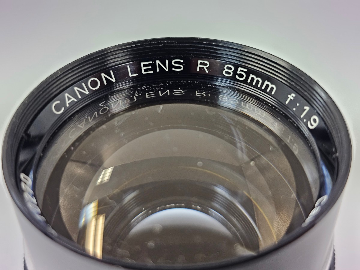【10R22】1円スタートCANON LENS R 85mm f:1.9 キャノン キヤノン カメラレンズ 一眼カメラ用レンズ_画像4