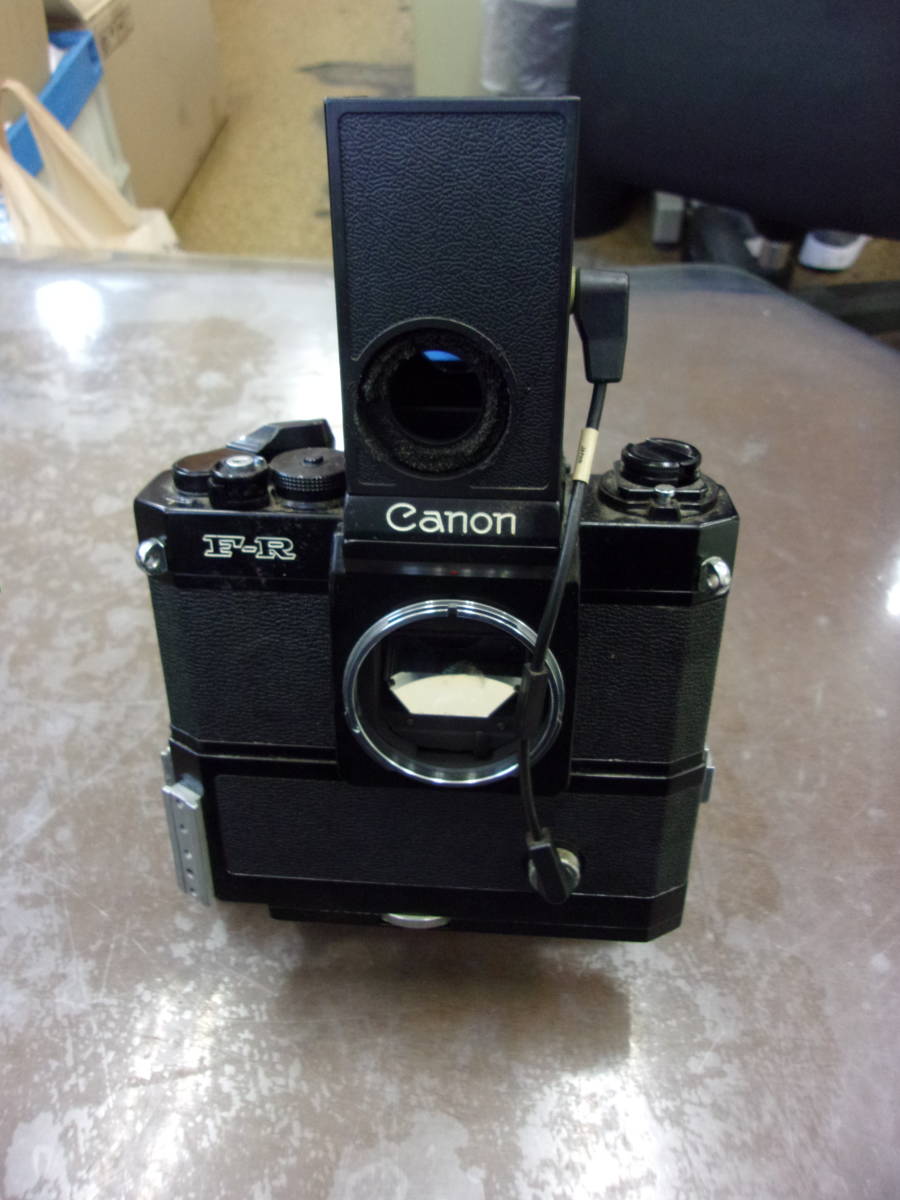 送料無料 眼底カメラ Canon F-R&CR-PC1 ジャンク シャッター切れます