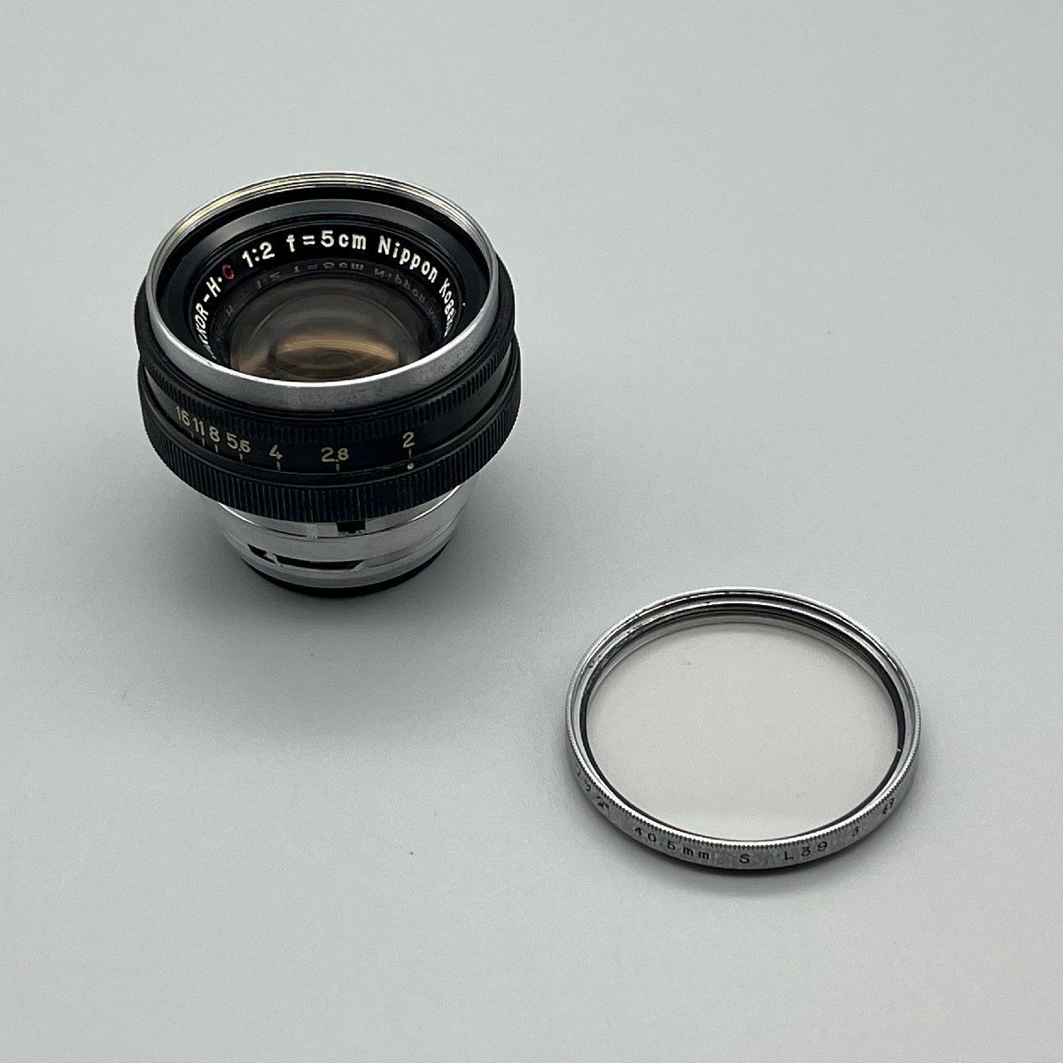 NIKKOR H・C 5cm f2 ニッコールH・C mm Nippon Kogaku Japan 日本