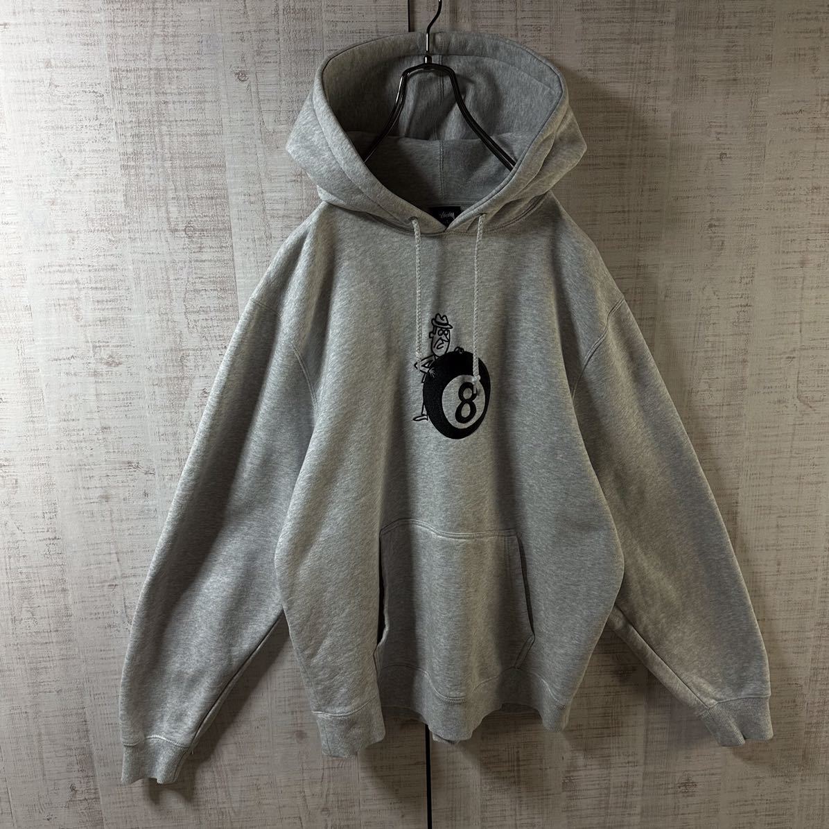 入手困難】STUSSY ステューシー ビック センター 刺繍 ロゴ 8 入手困難】STUSSY ステューシー ビック センター 刺繍 ロゴ 8