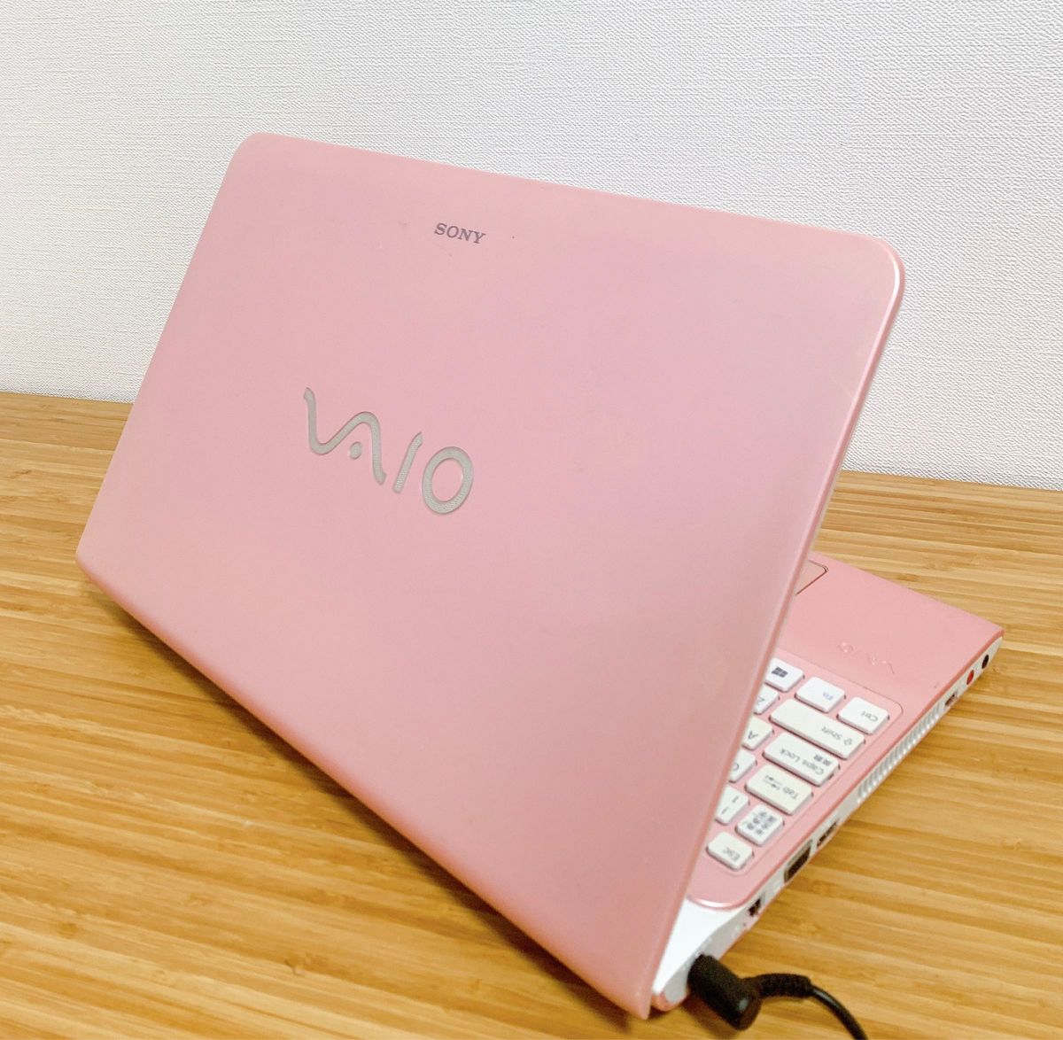 ピンクが可愛いVAIO♡届いてすぐ使えるカメラ付ノートパソコン✨corei3-