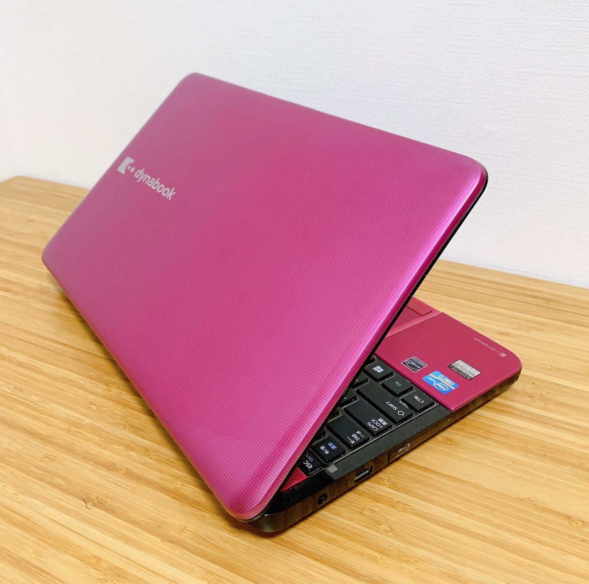 カメラ付PC ノートパソコン　core i7 1000GB大容量　ピンク　可愛い