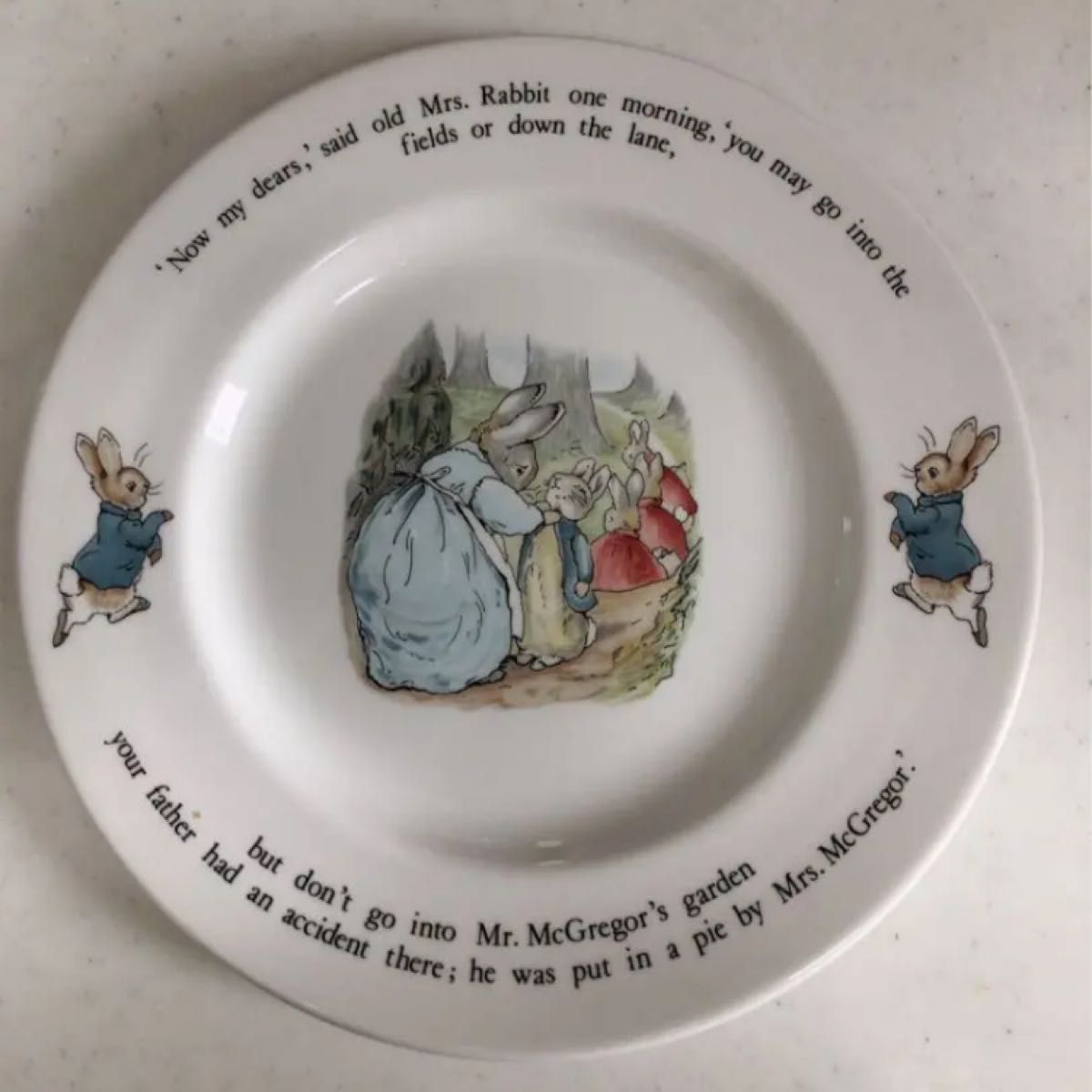 WEDGWOOD ピーターラビット ウェッジウッド ウエッジウッド PETER RABBIT お皿 WOOD