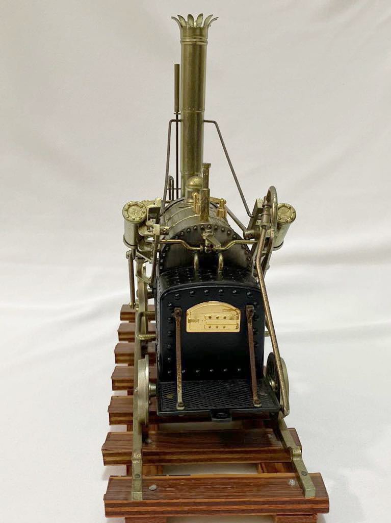 金属製 蒸気機関車 鉄道模型 金藏アートロケット号 ROCKET ビンテージMODEL 鉄道模型_画像2