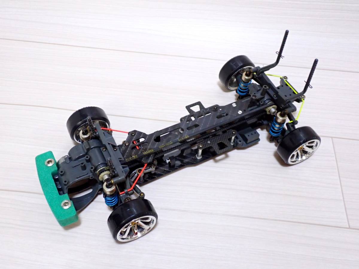 タミヤ TA03F-PRO KOSE SUPER CARBON CV シャーシ オプションパーツ付-