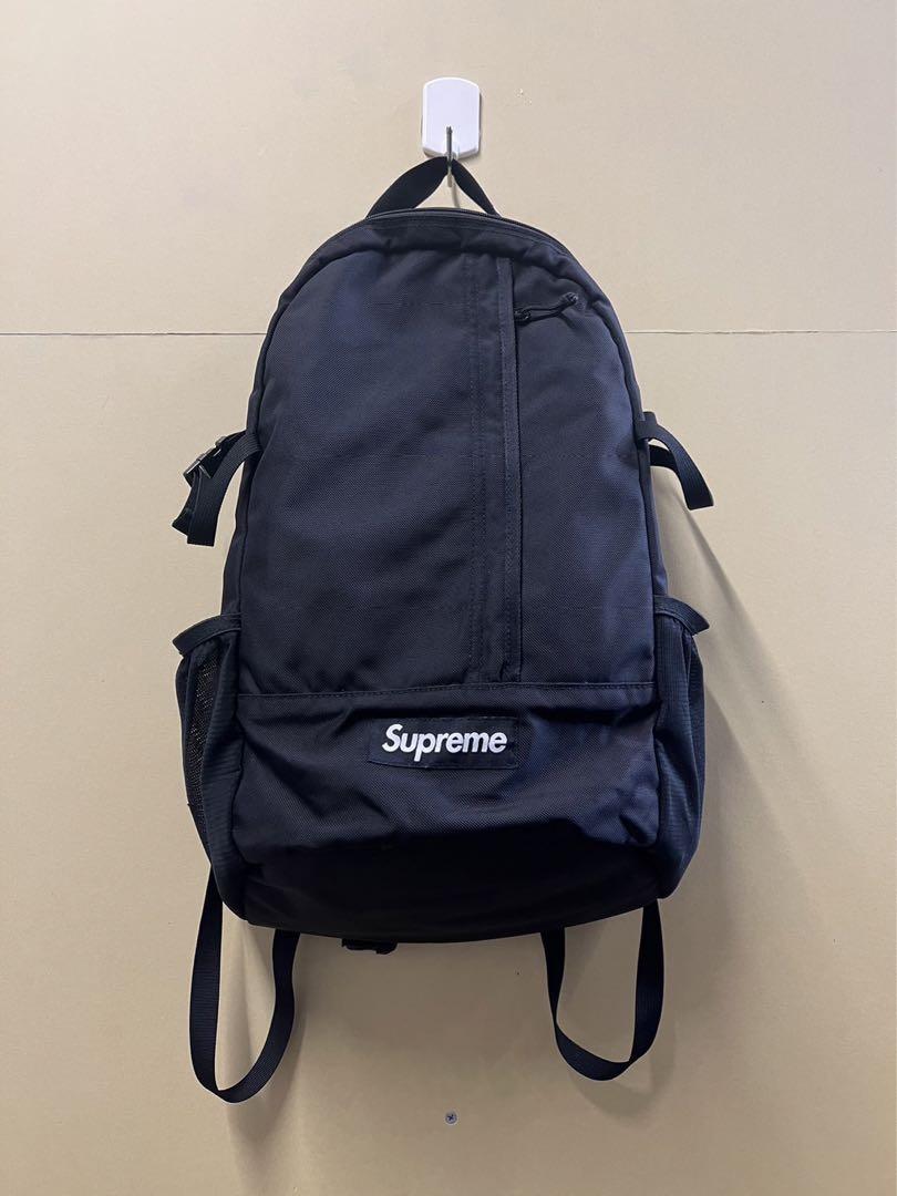 18ss Supreme Backpack Black シュプリーム バックパック ブラック 黒