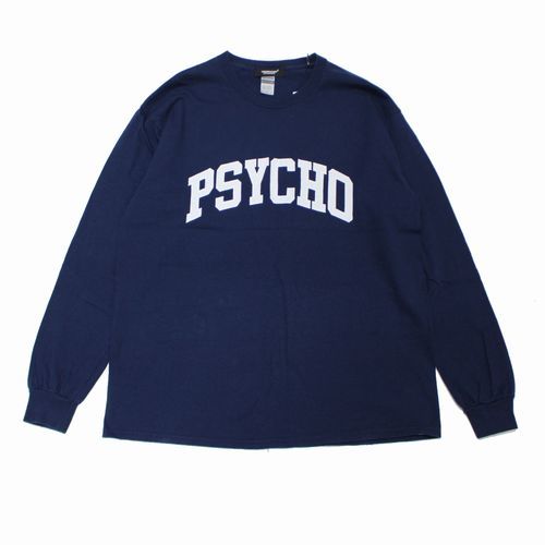 UNDERCOVER アンダーカバー 22AW PSYCHO LS TEE ロングスリーブ Tシャツ L ネイビー_画像1