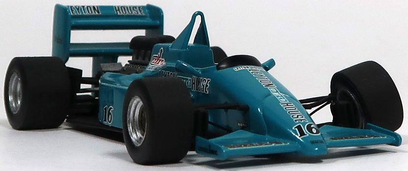 TAMMEO, LEYTON HOUSE March 871 FORD, Ivan Capelli, F-1,1/43, 中古, 完成品, 破損あり