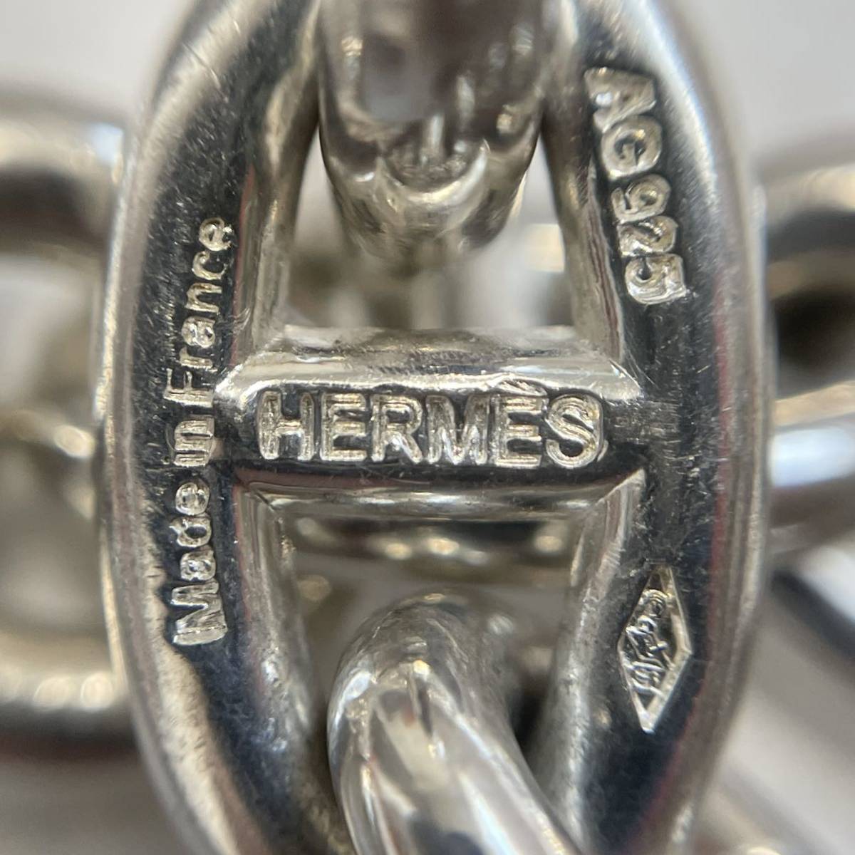 HERMES エルメス 2000s MM 15 コマ Chaine dAncre シェーヌダンクル ブレスレット ヴィンテージ マルジェラ期 アクロバット クレッシェンド_画像7