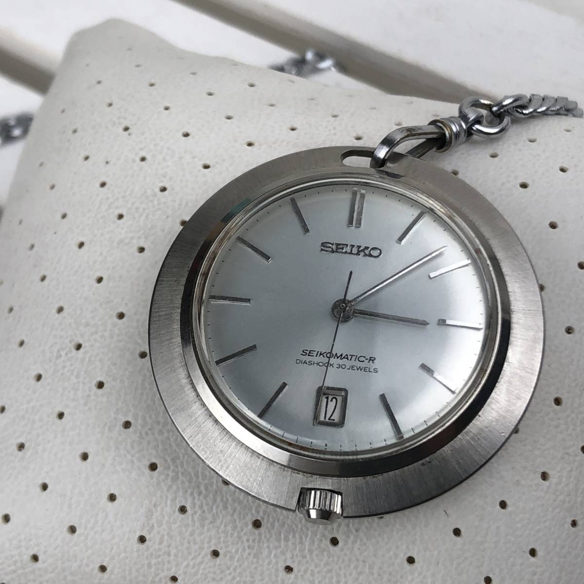 高品質の人気 SEIKO SEIKOMTIC-R 8305-0030 懐中時計 手巻き