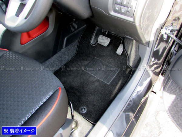 ロッキー A200S A210S フロア マット 5PC カーペット カバー ステップ スカッフ FLOOR－MAT－039_画像1