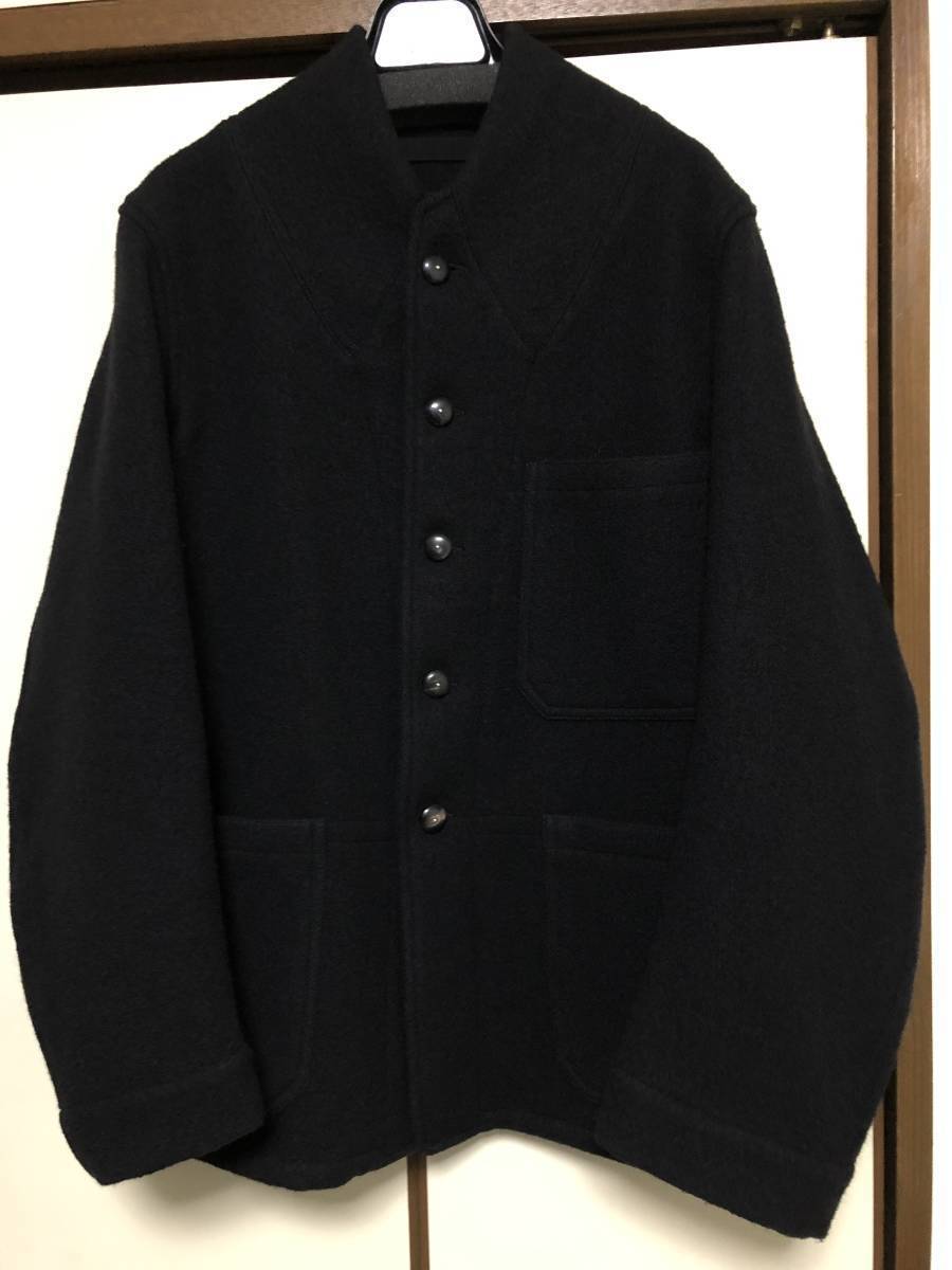 Maison Margiela マルジェラ ウール コート ジャケット サイズ40 ブラック 新品未使用_画像2