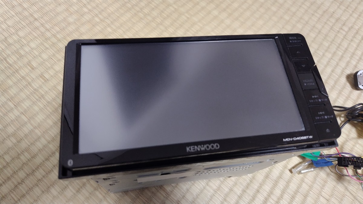 KENWOOD ケンウッド カーナビ MDV-D406BTW 地図更新済み2023年第 KENWOOD ケンウッド カーナビ MDV-D406BTW 地図更新済み2023年第