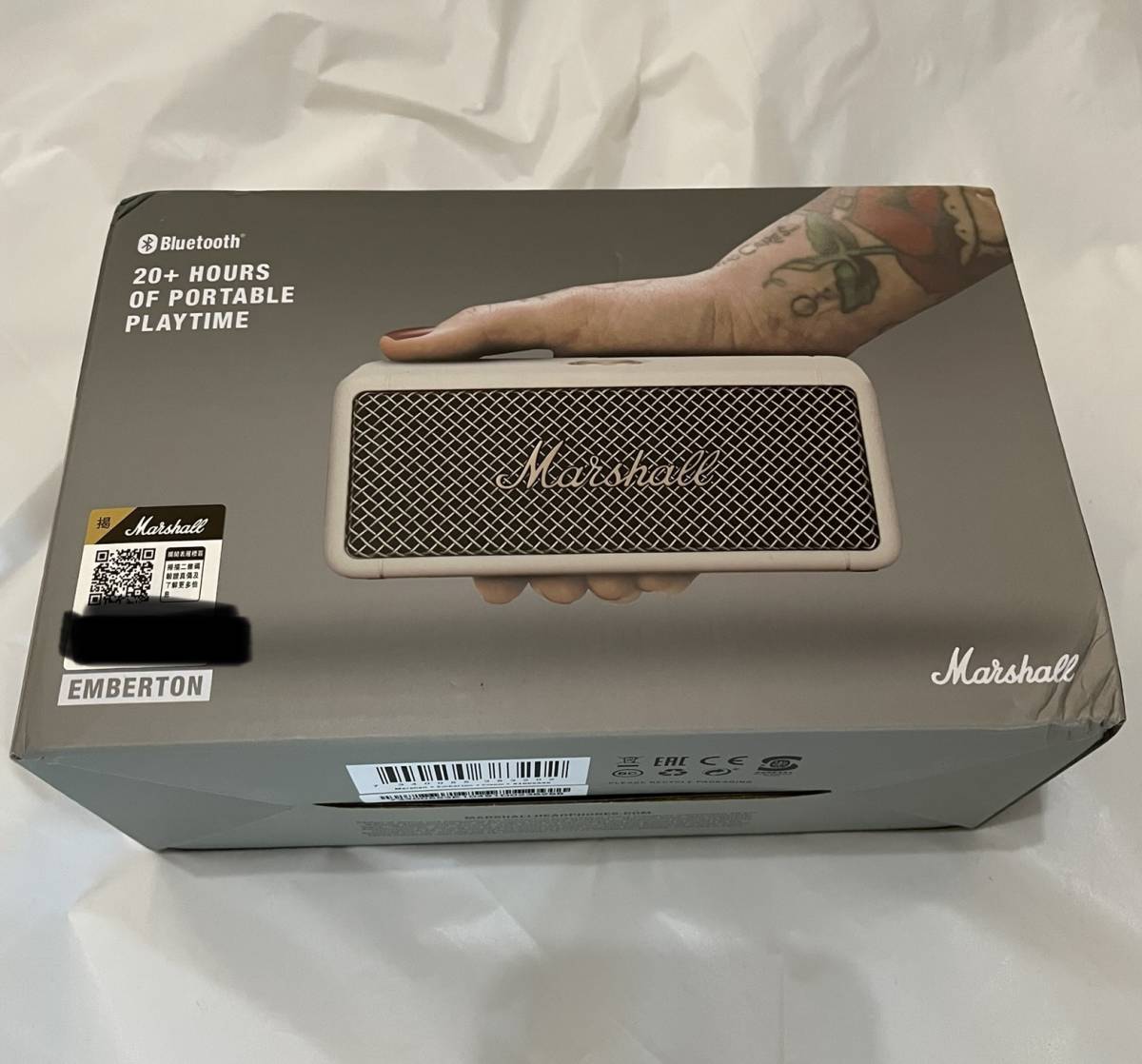 最旬ダウン ワイヤレスポータブルスピーカー □新品未使用 Marshall