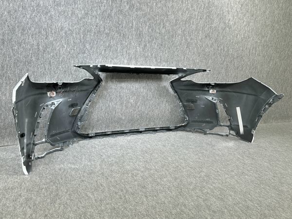 美品/変形無/低走行 レクサス NX350 AAZH20 純正 フロントバンパー 52119-78450/460/470～ ホワイトノーヴァガラスフレーク 083 管理19997_画像10