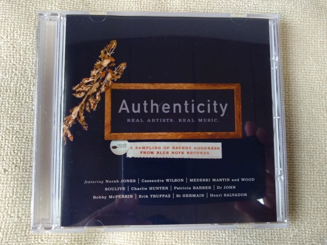 （再値下げ）ジャズ・オムニバスCD　アルバム『Authenticity』　輸入盤CD　新品同様_画像2