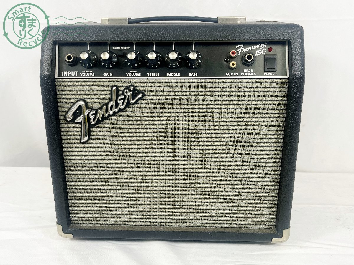 10284095　■ Fender フェンダー Frontman 15G エレキギター用 ミニコンボアンプ 音出し確認済み 楽器 機材 中古_画像1